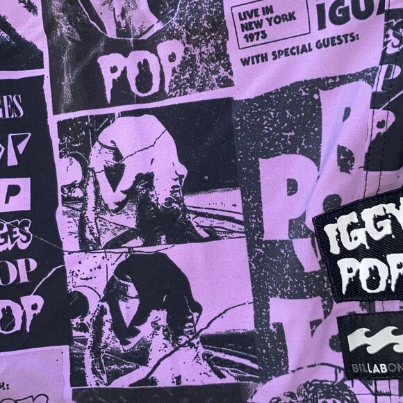 Billabong NWT 2 HTF Pairs Sundays Biggy Pop + Poster Lo Tides 18 Boardshort 38 - Picture 3 of 11